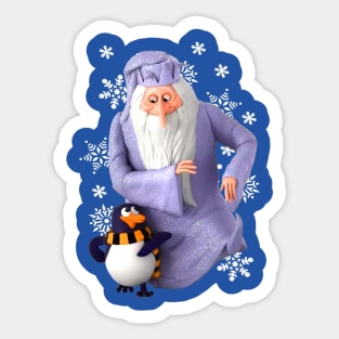 Winter Warlock & Topper! Sticker